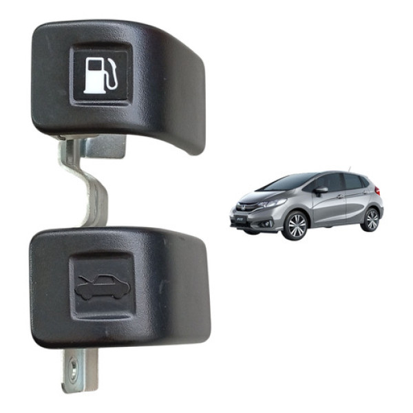 Alavanca Puxador Abertura Capô Portinhola Honda Fit 15 A 21