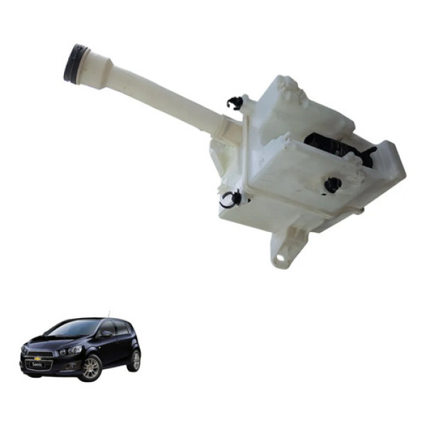 Reservatório Água Parbrisa Chevrolet Sonic 2012 A 2014 Branco