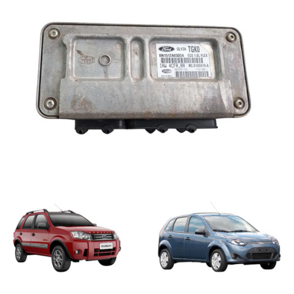 Módulo Injeção Ford Ecosport Fiesta 2007 A 2016 Original