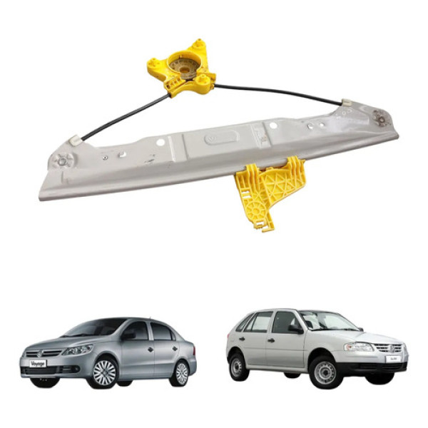 Maquina Vidro Elét Diant Esq Vw Gol G5 G6 Voyage 2008 A 2012