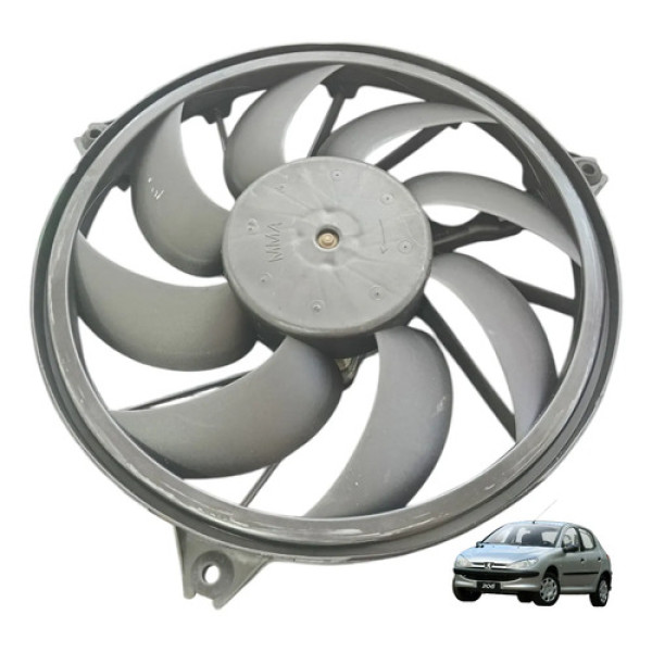 Ventoinha Radiador 8 Pas Peugeot 206 1.0 1.4 1.6 2000 A 2008