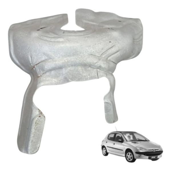 Defletor Calor Coletor Escapamento Peugeot 206 Original
