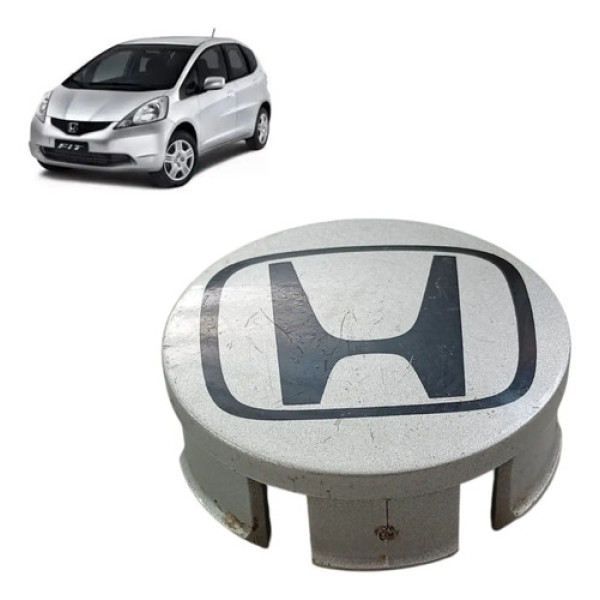 Calota Central Da Roda Honda Fit 04/10 44732-t5n-m000 Branco