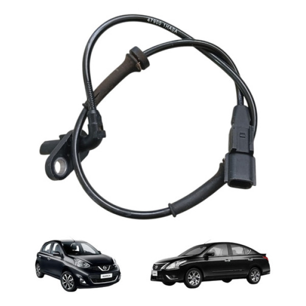 Sensor Abs Traseiro Esquerdo Nissan March Versa 2012 2021