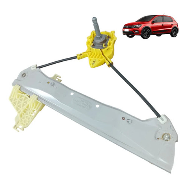 Maquina De Vidro Volkswagen Gol E G5 A G8 2008 A 2018