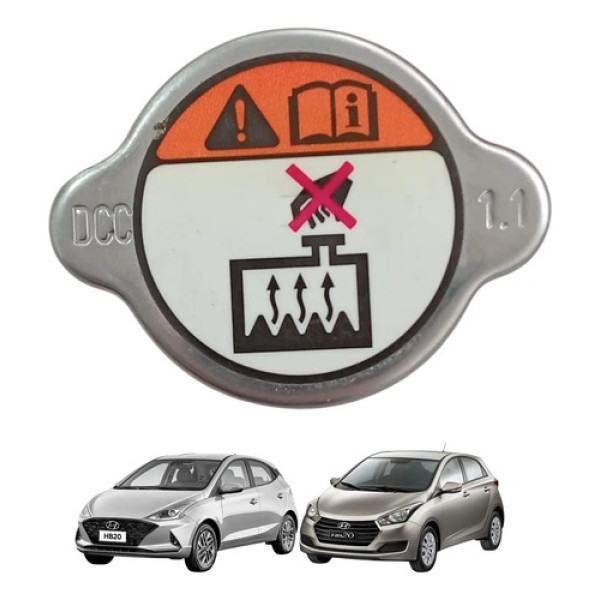 Tampa Do Radiador Hb20 Hb20s 1.0 / 1.6 Original Hyundai