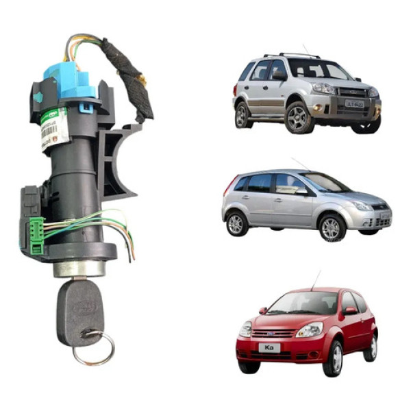 Comutador Trava Direção Ford Ecosport Fiesta Ka 2003 A 2012