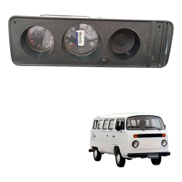 Painel Instrumentos Volkswagen Kombi 1994 A 1998 Original  Preto