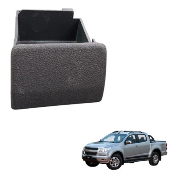 Porta Objetos Direito Chevrolet S10 2012 A 2020 Original  Preto