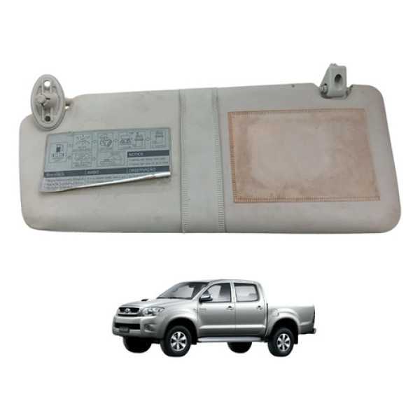 Quebra Sol Esquerdo Motorista Toyoya Hilux 2005 A 2015