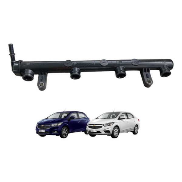 Flauta Bico Injetor Combustível Gm Onix Prisma 2013 A 2019