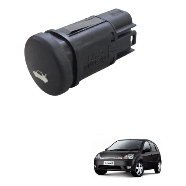 Botao Abertura Porta Mala Ford Fiesta 2004 2010 Foto Real