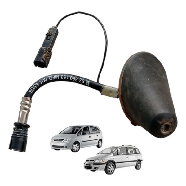 Base Antena Teto Gm Zafira Meriva 2004 2005 A 2011 93389153 Preto