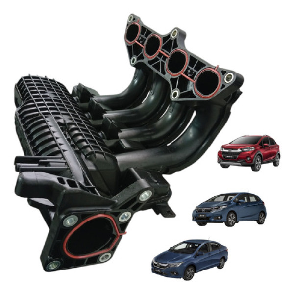Coletor De Admissão Honda City Fit Wrv 1.5 2015/2021