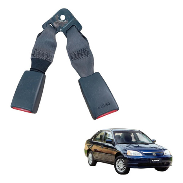 Engate Cinto Traseira Central Honda Civic 2001 A 2004