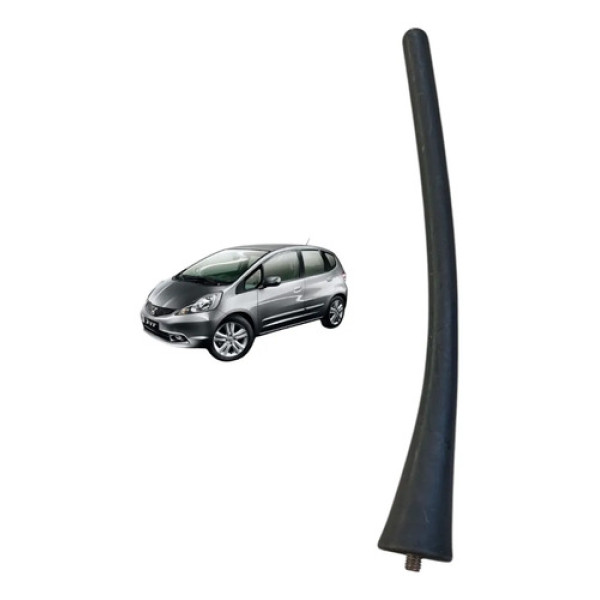 Haste Antena Teto Honda New Fit 2009 2010 2011 2012 A 2014 Preto