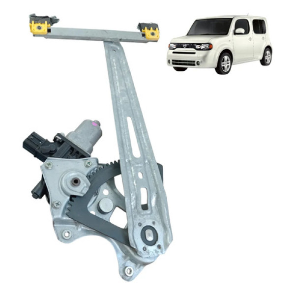 Maquina De Vidro Eletrico Traseira Direita Nissan Cube 2010