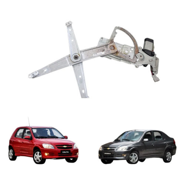 Maquina Vidro Elet Gm Celta Prisma Dian Esq  1999 A 2018