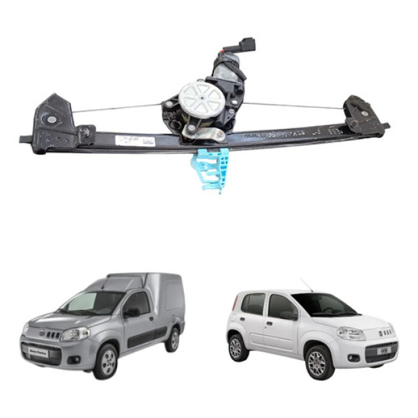 Máquina Vidro Elétrico Diant Esq Fiat Uno Fiorino 2011/2016