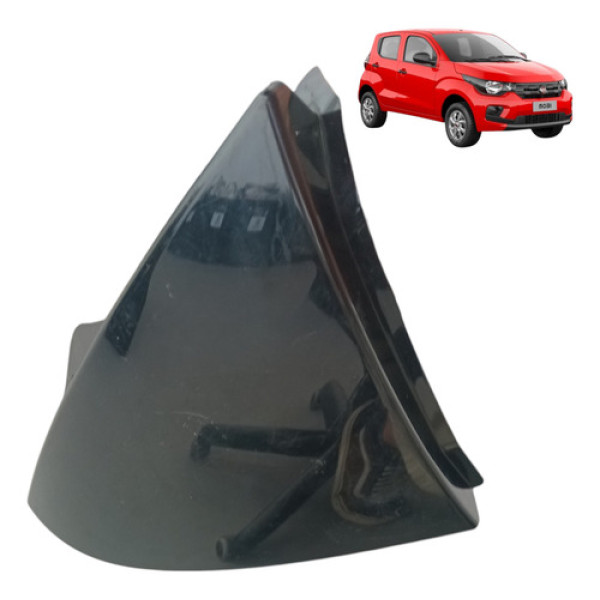 Moldura Lanterna Traseira Esquerda Fiat Mobi 2016 A 2021  Preto