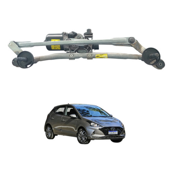 Motor E Galhada Limpador Parabrisa Diant Hb20 2013 A 2019