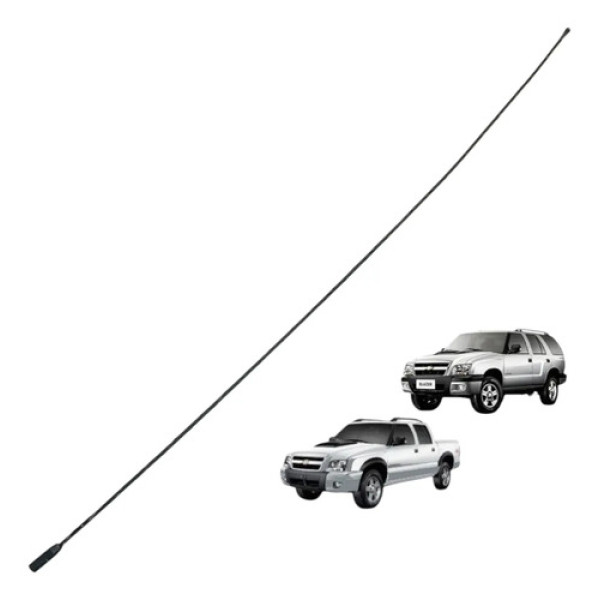 Haste Antena Blazer E S10 1996 1997 1998 1999 75cm Original Preto