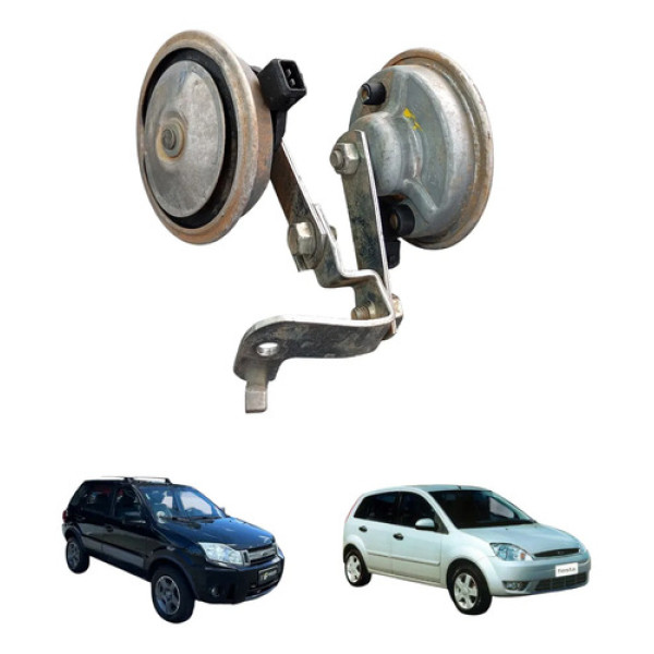 Buzina Dupla Ford Fiesta Ecosport 2003 A 2012 Original