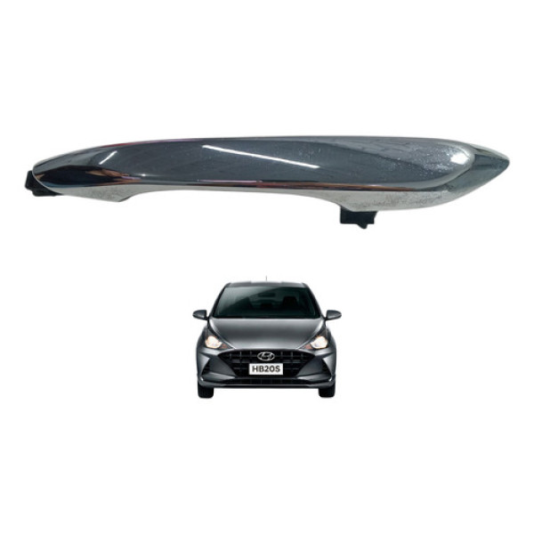 Puxador Maçaneta Externa Tras Esq Hyundai Hb20 2020 A 2024