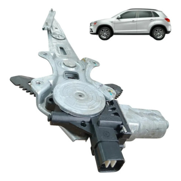 Maquina De Vidro Traseiro Esquerdo Asx 2010/2016 127/220v