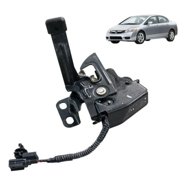 Fechadura Trava Capô Honda New Civic 2007 A 2011 Original