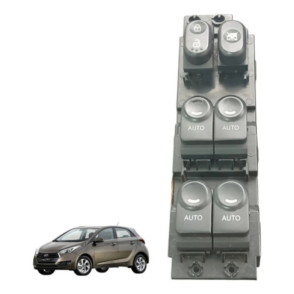 Botão Vidro Eletrico Dianteiro Esq Hyundai Hb20 2012 A 2019