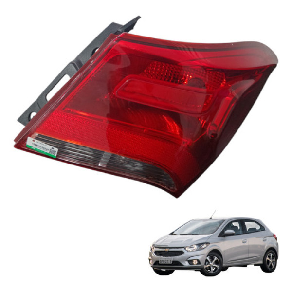 Lanterna Traseira Prisma 2017 A 2019 Direito Vermelho Direito/passageiro Vermelho