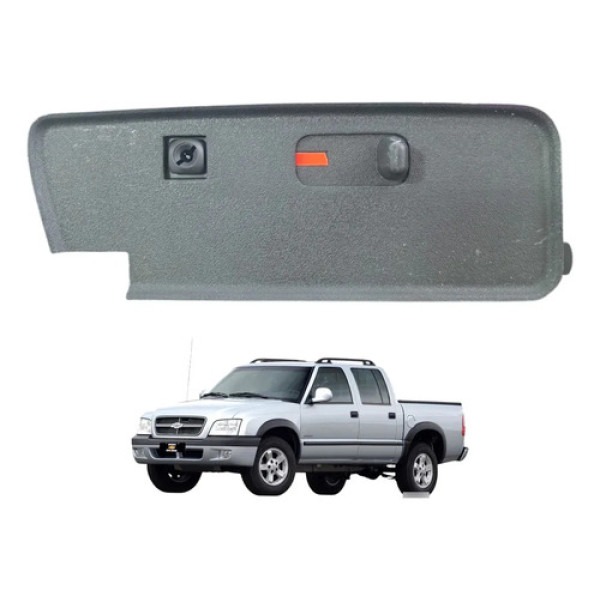 Botão Trava Porta Traseira Esquerda Gm S10 2006 A 2011