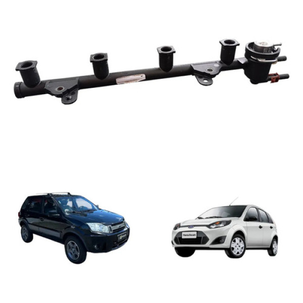 Flauta Bicos Injetores Ford Ecosport Fiesta 2003 A 2013