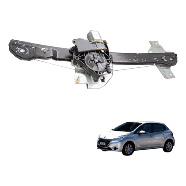 Máquina Vidro Elétrico Diant Esq Peugoet 208 2013 A 2019