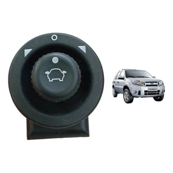 Comando Botão Retrovisor Elétrico Ecosport 2003 A 2012 Ford