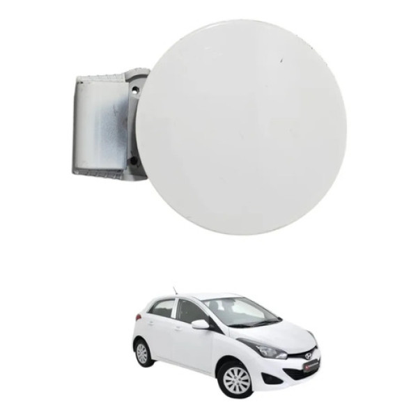 Portinhola Tanque Combustível Hb20 Hatch 2013 A 2019 Branco 1