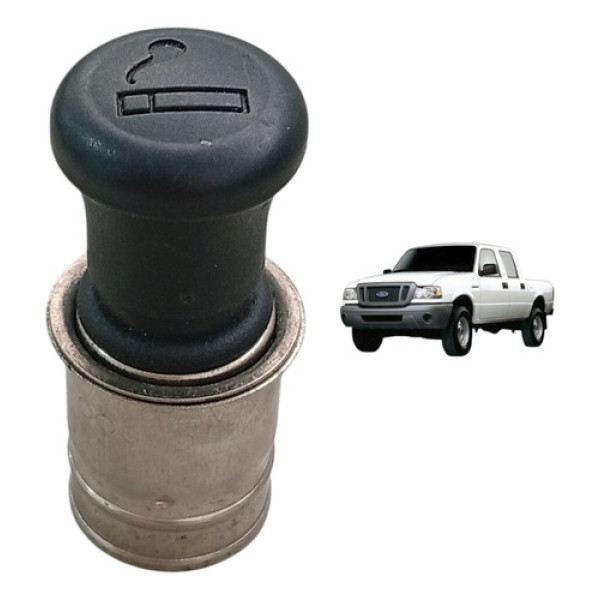 Acendedor Cigarros Ranger 1998-2012 Original Preto Preto
