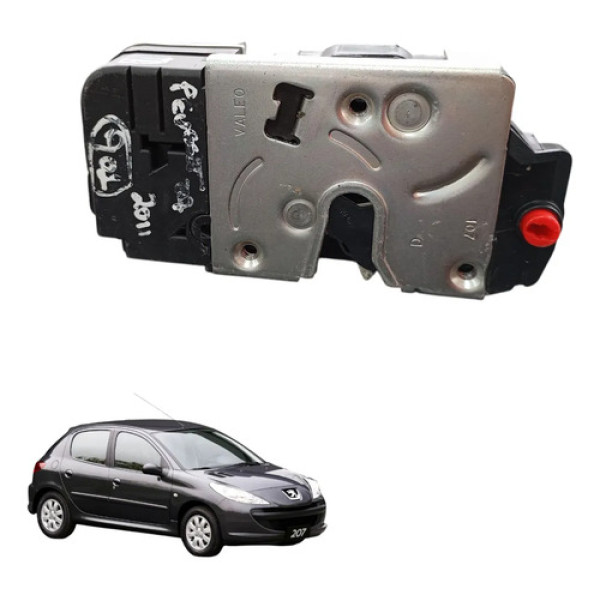 Fechadura Eletrica Traseira Direita Peugoet 207 2008 A 2013