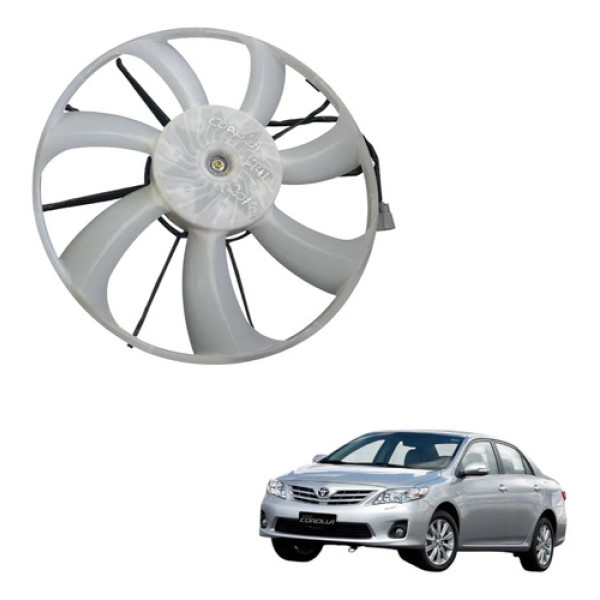 Ventoinha Eletroventilador Toyota Corolla 2009 A 2019
