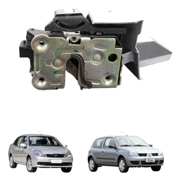 Fechadura Dianteira Esquerda Renault Clio Symbol 2002/2011