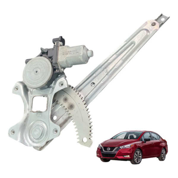 Maquina Vidro Eletrica Traseira Esquerda Versa 2014 A 2020