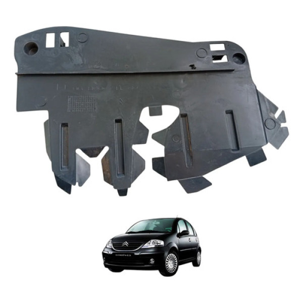 Defletor Direito Radiador Citroen C3 2002 A 2012 Original