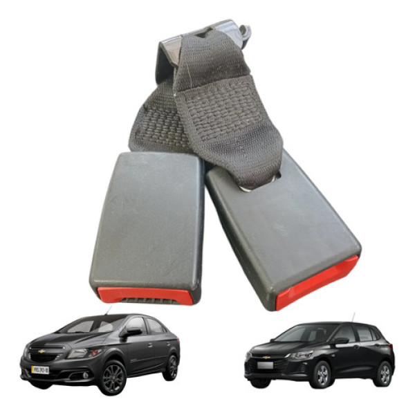 Engate Duplo Cinto Segurança Tras Gm Prisma Onix 2013 A 2019