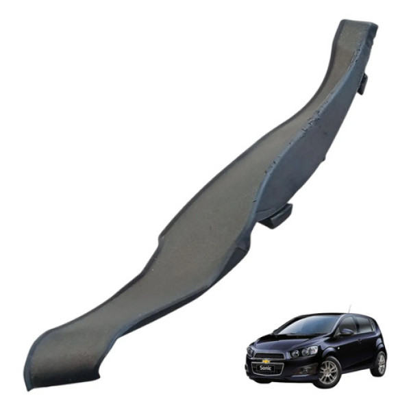Acabamento Churrasqueira Esquerdo Chevrolet Sonic 2012/2014 Preto