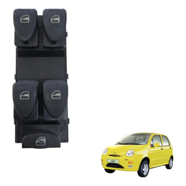 Botão Vidro Elétr. Diant. L.e Chery Qq 2012 Cod.s113746030ab