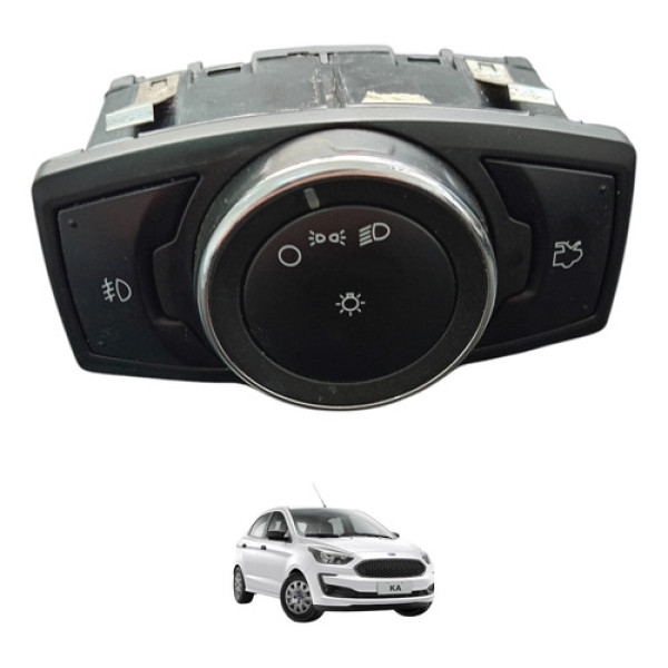 Chave Farol E Porta Malas Novo Ford Ká 1.0 15 E3b513a024cc