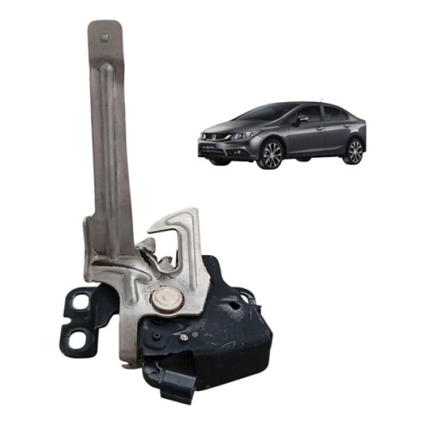 Fechadura Trava Do Capô Honda Civic 2013 A 2016 Original