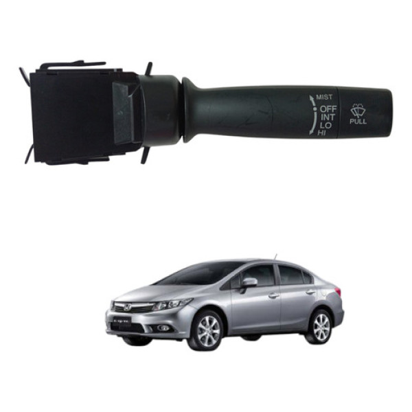 Comando Chave Do Limpador Civic G9 2013 A 2016 Original