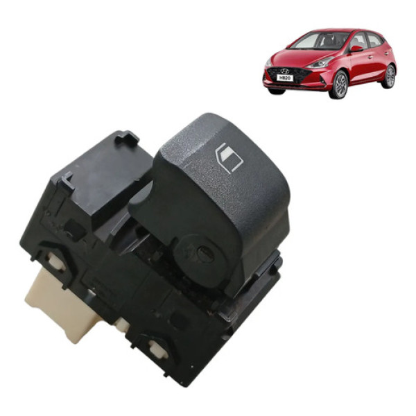 Botão Simples Vidro Elétrico Hyundai Hb20 2020 2021 A 2025